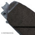 085-1744 by BECK ARNLEY - PREMIUM ASM BRAKE PADS