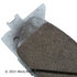 085-1758 by BECK ARNLEY - PREMIUM ASM BRAKE PADS