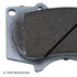 085-1678 by BECK ARNLEY - PREMIUM ASM BRAKE PADS