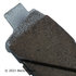 085-1700 by BECK ARNLEY - PREMIUM ASM BRAKE PADS