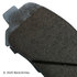 085-1792 by BECK ARNLEY - PREMIUM ASM BRAKE PADS