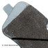 085-1714 by BECK ARNLEY - PREMIUM ASM BRAKE PADS