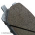 085-1805 by BECK ARNLEY - PREMIUM ASM BRAKE PADS