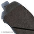 085-1831 by BECK ARNLEY - PREMIUM ASM BRAKE PADS