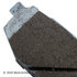 085-1870 by BECK ARNLEY - PREMIUM ASM BRAKE PADS