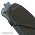 085-1893 by BECK ARNLEY - PREMIUM ASM BRAKE PADS