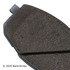 085-1900 by BECK ARNLEY - PREMIUM ASM BRAKE PADS