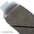 085-1969 by BECK ARNLEY - PREMIUM ASM BRAKE PADS