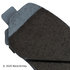 085-1963 by BECK ARNLEY - PREMIUM ASM BRAKE PADS