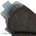 085-1982 by BECK ARNLEY - PREMIUM ASM BRAKE PADS