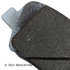 085-1975 by BECK ARNLEY - PREMIUM ASM BRAKE PADS