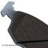 085-1976 by BECK ARNLEY - PREMIUM ASM BRAKE PADS