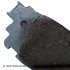 085-2043 by BECK ARNLEY - PREMIUM ASM BRAKE PADS