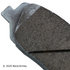 085-2075 by BECK ARNLEY - PREMIUM ASM BRAKE PADS