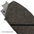 085-2056 by BECK ARNLEY - PREMIUM ASM BRAKE PADS