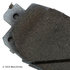 085-2092 by BECK ARNLEY - PREMIUM ASM BRAKE PADS