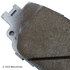 085-2093 by BECK ARNLEY - PREMIUM ASM BRAKE PADS