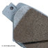 085-2087 by BECK ARNLEY - PREMIUM ASM BRAKE PADS