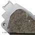 085-2109 by BECK ARNLEY - PREMIUM APPLICATION SPECIFIC MATERIAL BRAKE PADS