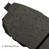 089-1514 by BECK ARNLEY - PREMIUM BRAND BRAKE PADS