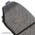 089-1458 by BECK ARNLEY - PREMIUM BRAND BRAKE PADS