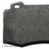 089-1666 by BECK ARNLEY - PREMIUM BRAND BRAKE PADS