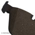 089-1822 by BECK ARNLEY - PREMIUM BRAND BRAKE PADS