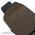 089-1757 by BECK ARNLEY - PREMIUM BRAND BRAKE PADS