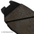 089-1788 by BECK ARNLEY - PREMIUM BRAND BRAKE PADS