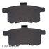 089-1798 by BECK ARNLEY - PREMIUM BRAND BRAKE PADS