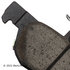 089-2129 by BECK ARNLEY - OE BRAKE PADS