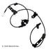 084-4961 by BECK ARNLEY - ABS SPEED SENSOR