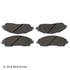 Beck Arnley 085-2005 Disc Brake Pad Set PREMIUM ASM BRAKE PADS