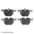 Beck Arnley 085-2066 Disc Brake Pad Set PREMIUM ASM BRAKE PADS