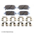 085-6687 by BECK ARNLEY - PREMIUM ASM PADS W / HARDWARE