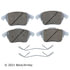 085-6978 by BECK ARNLEY - PREMIUM ASM PADS W / HARDWARE