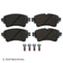 Beck Arnley 085-7104 Disc Brake Pad Set PREMIUM APPLICATION SPECIFIC MATERIAL PADS WITH HARDWARE