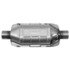 608204 by ANSA - Federal / EPA Catalytic Converter - Universal OBDII - 2.00" ID Neck / 2.00" ID Neck; Oval; 5.9L / 6515; O2 Port: 1 - Pass. side