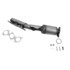641349 by ANSA - Federal / EPA Catalytic Converter - Direct Fit w/ Integrated Manifold