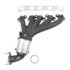 642196 by ANSA - Federal / EPA Catalytic Converter - Direct Fit w/ Integrated Manifold