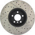 127.34060R by STOPTECH - Sport Drilled & Slotted Brake Rotor, Front Right