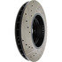 127.34093L by STOPTECH - Sport Drilled & Slotted Brake Rotor, Front Left