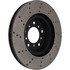 128.34058L by STOPTECH - Sport Cross Drilled Brake Rotor, Front Left