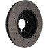 128.34093L by STOPTECH - Sport Cross Drilled Brake Rotor, Front Left
