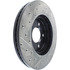127.61072L by STOPTECH - Sport Drilled & Slotted Brake Rotor, Front Left