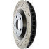 127.62060R by STOPTECH - Sport Drilled & Slotted Brake Rotor, Front Right