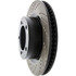 127.44162R by STOPTECH - Sport Drilled & Slotted Brake Rotor, Front Right