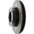 127.44162L by STOPTECH - Sport Drilled & Slotted Brake Rotor, Front Left