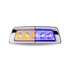 TLED-K100AB by TRUX - Fender Marker Light, LH, Dual Revolution, Amber/Blue, LED, for Kenworth T680/T700/T880