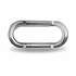 TBEZ-OBCH5 by TRUX - Bezel, Oval, Chrome, Plastic, Visor, Twist-On